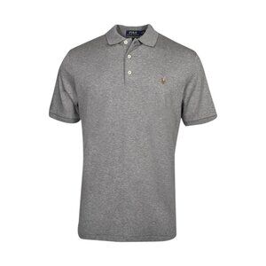 Polo Ralph Lauren Men's Polo Shirt Heather Gray Big and Tall Size 4XB 4XL NWT